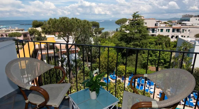 Двухместный номер Standard с частичным видом на море Hotel Floridiana Terme