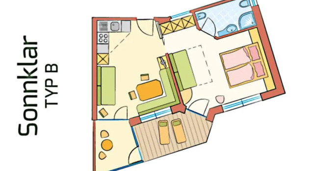 Апартаменты Superior Appartement Hotel Erlhof Deluxe