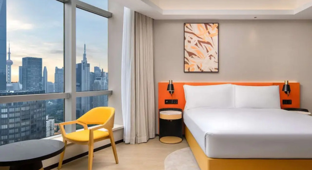 Двухместный номер Guest Hilton Garden Inn Shanghai Lujiazui
