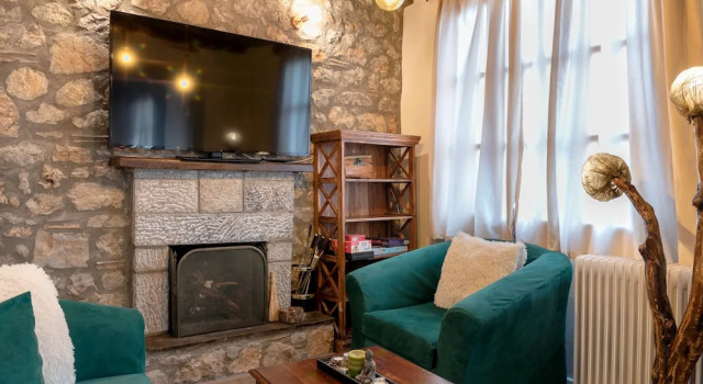 Коттедж Deluxe с видом на город Lykovrisi guest house