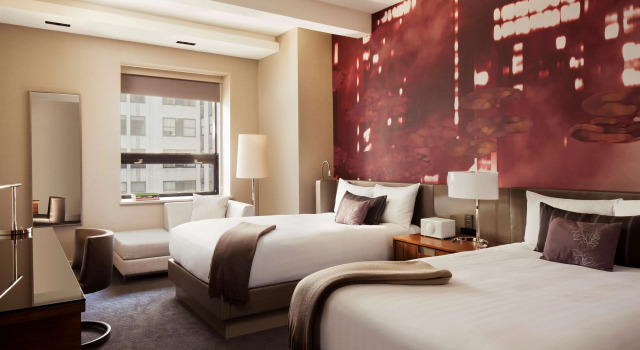 Люкс с 2 комнатами с видом на город Hyatt Grand Central New York