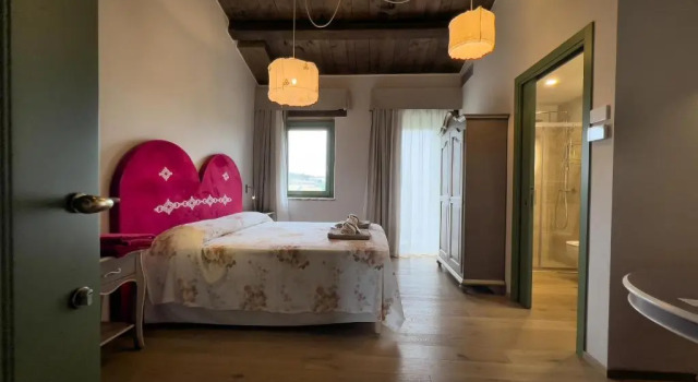 Двухместный номер Standard с балконом Relais Cocci Grifoni - Panoramic Wine Resort