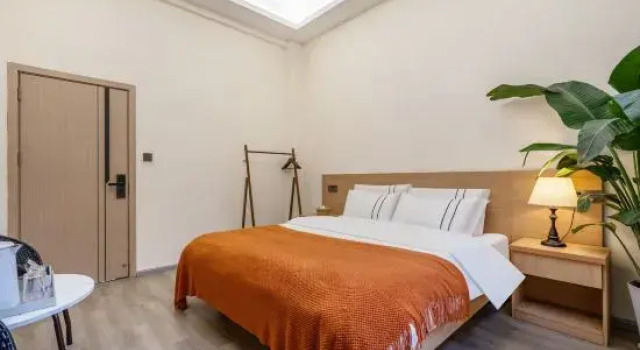 Кровать в общем номере Yunxi and Home Hotel