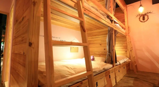 Кровать в общем номере (женский номер) KO Hostel Kenting 返璞歸真 墾丁背包客棧