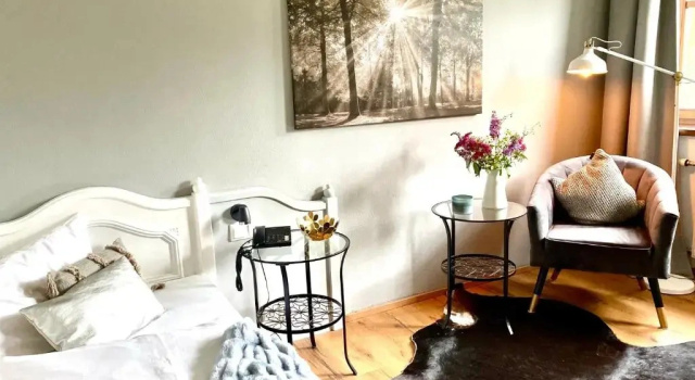 Номер Standard с балконом Boutiquehotel Hubertushof