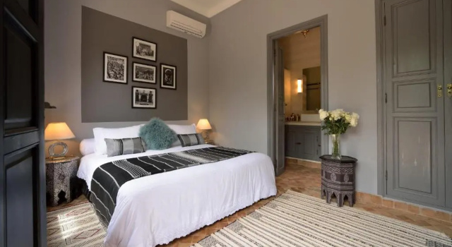 Bahçe manzaralı Süper çift kişilik oda Villa Dinari