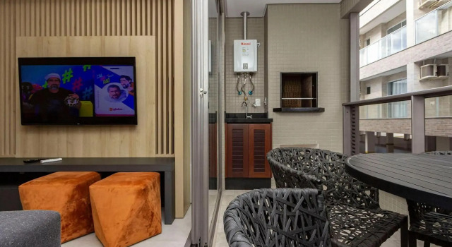 Porto Madero 204 - Apartamento a 250 metros da praia de Bombinhas - Piscina e Academia Rooftop - 6 Hospedes, Забронировать Апартаменты/квартира Апартаменты Бомбиньяс, рядом с Пляж Quatro Ilhas Beach, Апартаменты/квартира