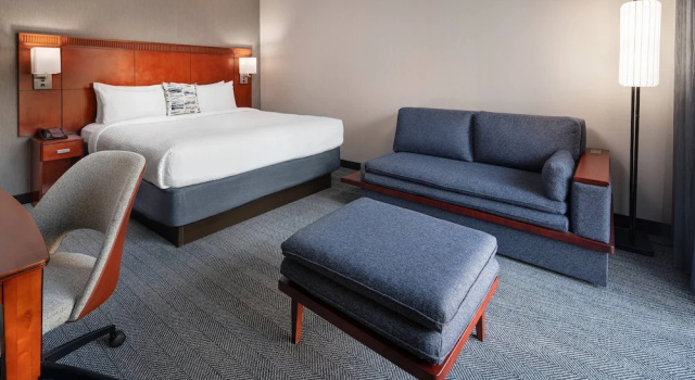 Двухместный номер Standard Courtyard by Marriott Los Angeles Hacienda Heights Orange County