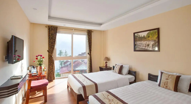 Номер Superior с видом на горы Cosiana Sapa Hotel