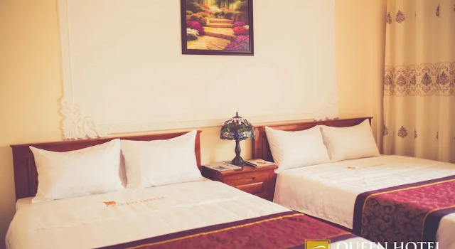 Двухместный номер Deluxe с балконом и с видом на море Queen Hotel Thanh Hoa