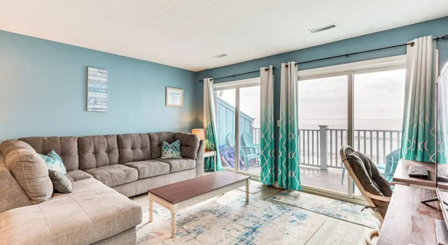 Kure Beach Condo w/ Panoramic Ocean Views!, Забронировать Апартаменты/квартира Кур-Бич Уилмингтон