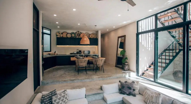 3BD Luxury Villa Private pool & Access Hotel Bardo 4B, Rezervasyon Otel Tulum havuzlu oteller, Yüzme Havuzu