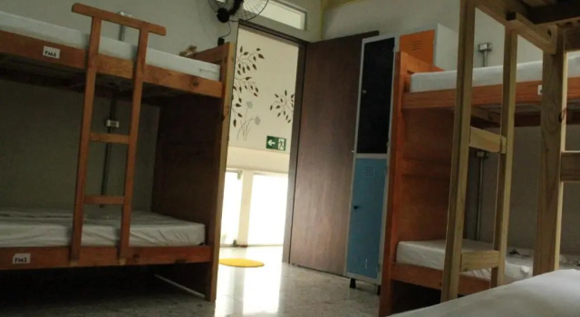 Кровать в общем номере (женский номер) Nomade In Arte e Hostel São Paulo
