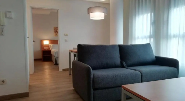 Апартаменты c 1 комнатой Aura Park Aparthotel Fira Barcelona
