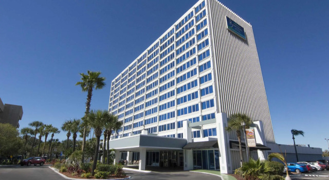 Кровать в общем номере The Barrymore Hotel Tampa Riverwalk