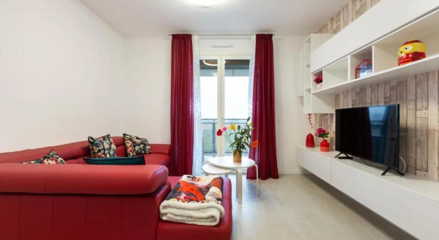 Fiera Milano Flat with Garage, Book Hotel Milano Lombardiet, nær San Leonardo Metro Station