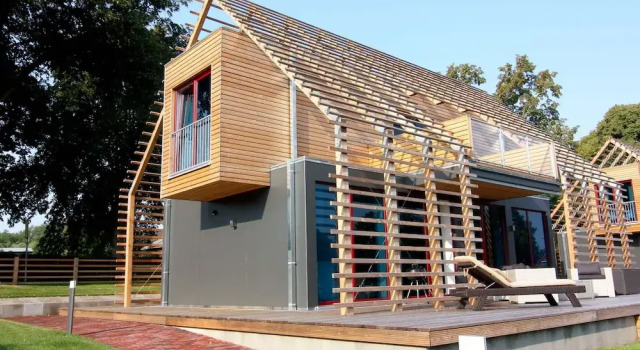 Chalet mit Aussensauna in Wendorf