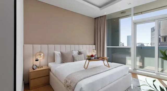 Maison Privee - Dazzling Downtown Retreat w/ Panoramic City Views, Забронировать Апартаменты/квартира Отели Эмирата Дубая с парковкой, рядом с SEGA Republic, Парковка