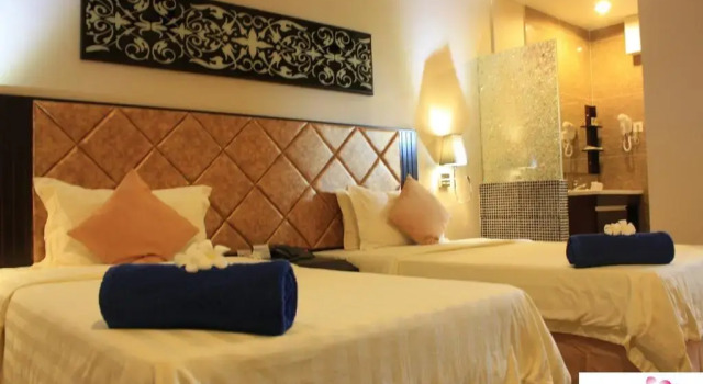 Номер Deluxe с красивым видом из окна Beringgis Beach Resort & Spa