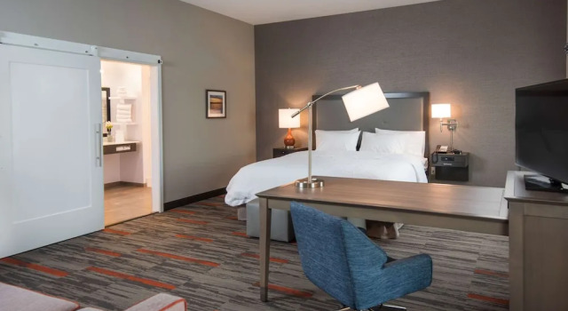 Двухместный люкс Hampton Inn and Suites at Wisconsin Dells Lake Delton
