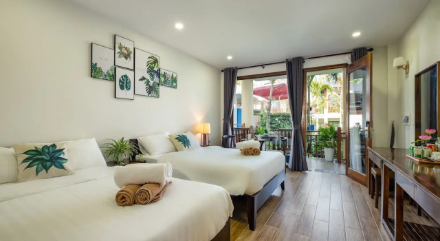 Трёхместный номер Standard с балконом Melica Resort & Spa Phu Quoc