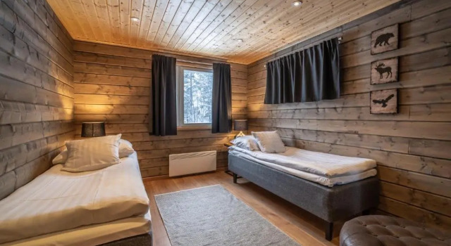 Вилла с 4 комнатами с видом на озеро Wilderness Hotel Nellim & Igloos