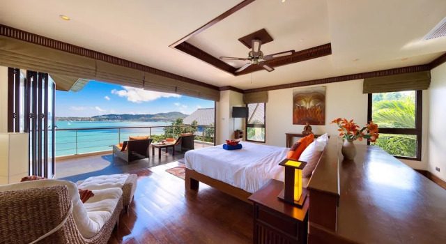 Семейная вилла с 4 комнатами с видом на океан Villa Seven Swifts - Bangrak Ocean View