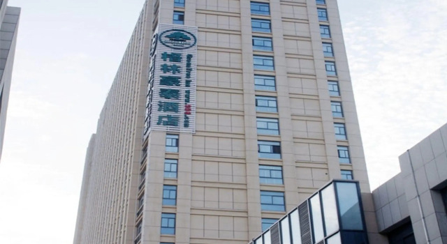 Люкс с красивым видом из окна GreenTree Inn Bozhou Mengcheng District Red Star Macalline Business Hotel