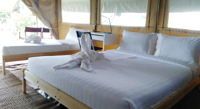 Трёхместный номер Standard Naivacha Tent Koh Mak