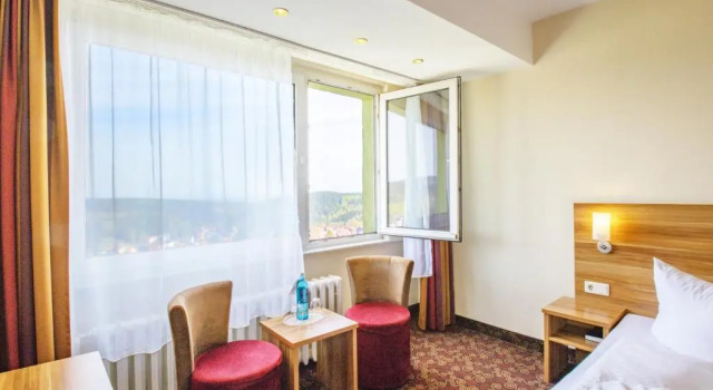 Двухместный номер Standard с видом на горы Ferien Hotel Rennsteigblick
