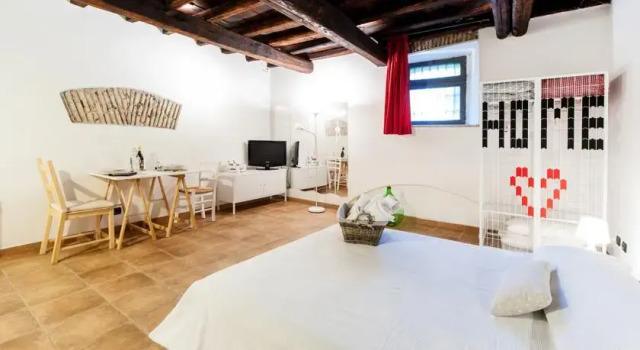Monolocale Cuore di Trastevere, Забронировать Апартаменты/квартира Трастевере Рим, рядом с Уста истины