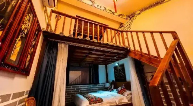 Люкс Deluxe 26 Life Hostel Dali