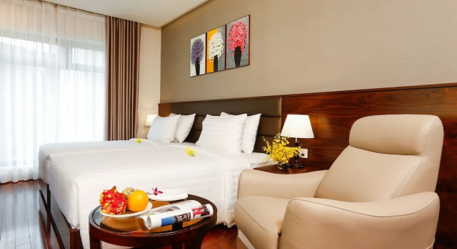 Двухместный номер Deluxe Orchids Saigon Hotel