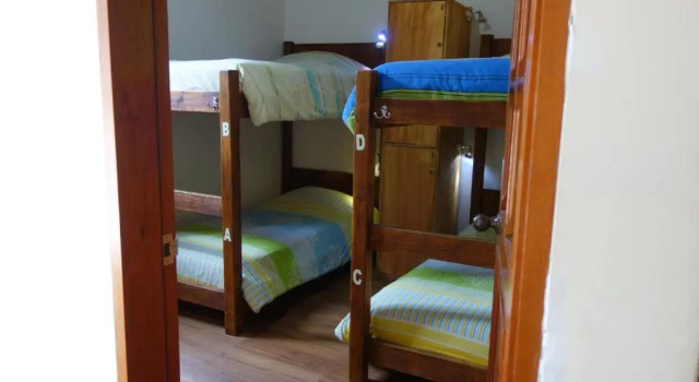 Кровать в общем номере The Cranky Croc Hostel