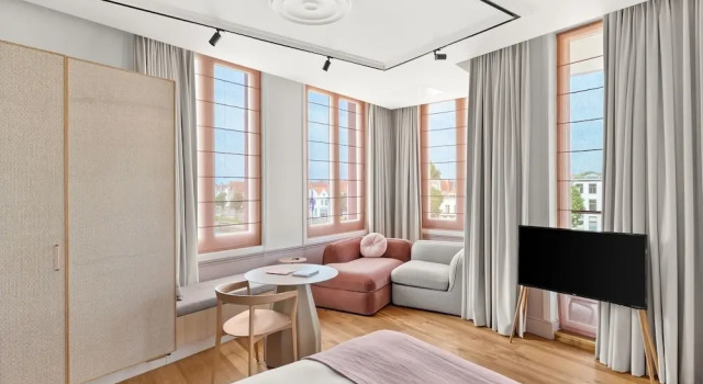 Люкс Deluxe с балконом и с видом на город Hotel Copper