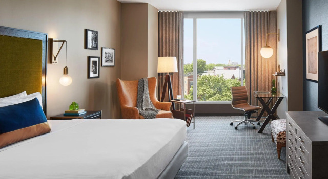 Двухместный номер Standard Hotel Zachary, Chicago, a Tribute Portfolio Hotel