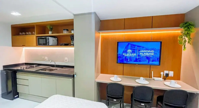 Студия Jardins Almare Apart Hotel
