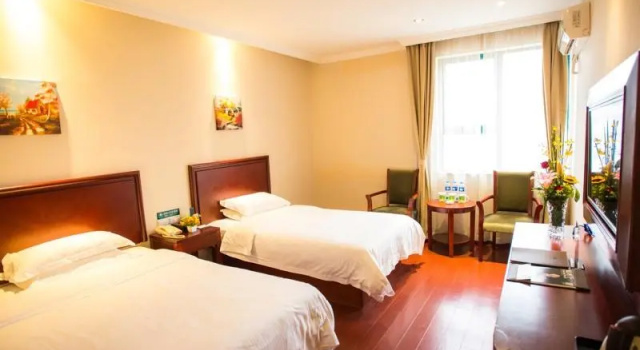 Номер Standard GreenTree Inn Shanghai Waigaoqiao Free Trade Zone Express Hotel