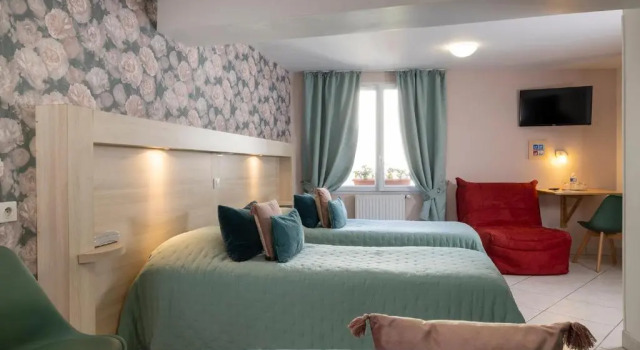 Семейный номер Standard Hôtel de Lion sur Mer