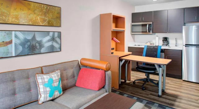 Двухместный люкс c 1 комнатой TownePlace Suites Wichita East