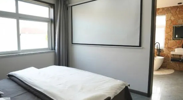 Люкс с видом на море Long Island Fusheng Qingcheng Holiday Homestay