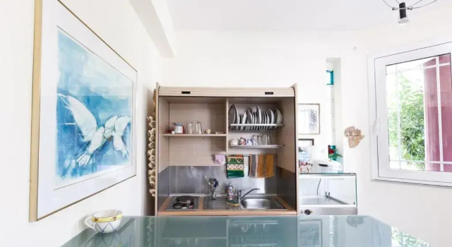 Кровать в общем номере Nomads Rooms