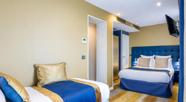 Трёхместный номер Standard Trianon Gare de Lyon
