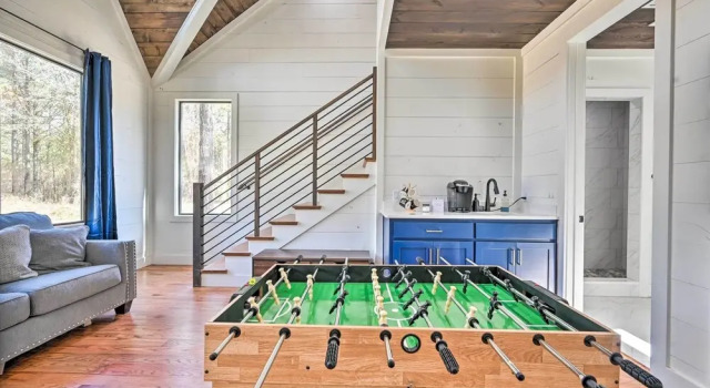Private Hot Tub, Outdoor Fireplace: Broken Bow Gem, Rezerwuj Dom wakacyjny Hochatown Oklahoma