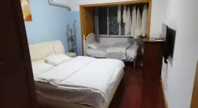 Люкс c 1 комнатой Yuesu Apartment (Shanghai Dong'an Road Shop)