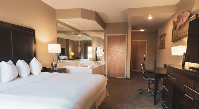 Suite mit Wasserblick Wildwood Lodge