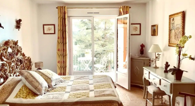 Villa With 4 Bedrooms in Saint-paul-de-vence, With Wonderful Mountain View, Private Pool and Enclosed Garden - 6 km From the Beach