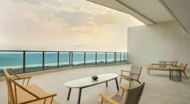 Люкс с видом на море Element by Marriott Yangjiang Hailing Island