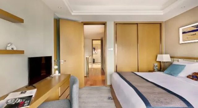 Люкс Deluxe Дуплекс c 1 комнатой с балконом Savills Residence Daxin Shenzhen Bay