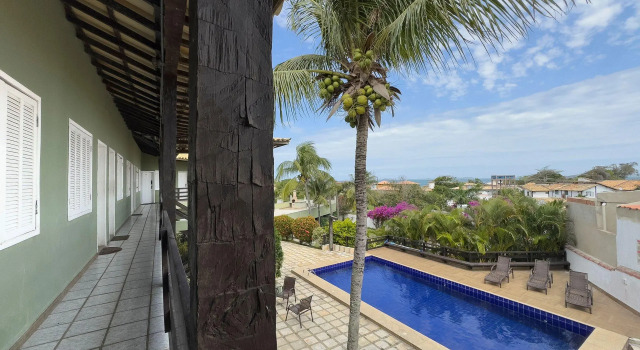 Vista mar em Búzios praia de Geribá c/ Piscina